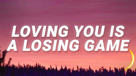 “Loving you is a losing game” — Duncan Laurence’s “Arcade” lyrics .
